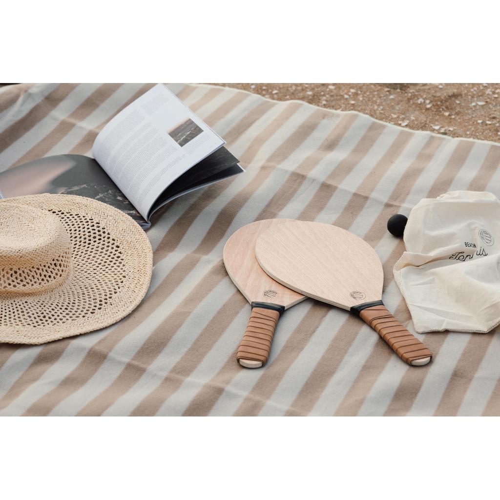 Joc de tenis de plajă Vinga Colos brown