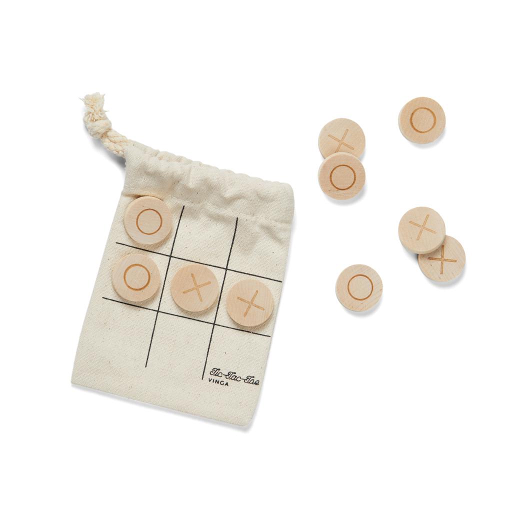 Joc mini Tic-tac-toe VINGA brown