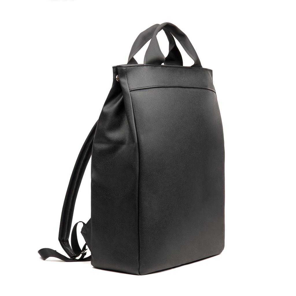 Rucsac din PU reciclat, certificat RCS VINGA Bermond black