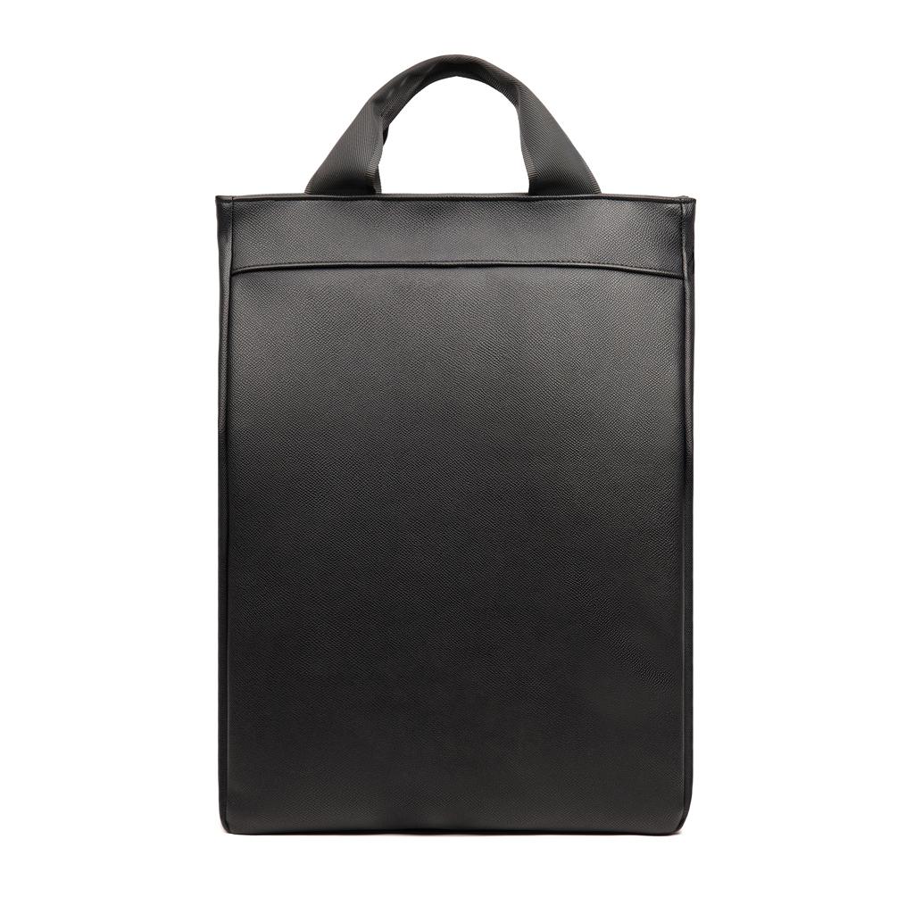 Rucsac din PU reciclat, certificat RCS VINGA Bermond black