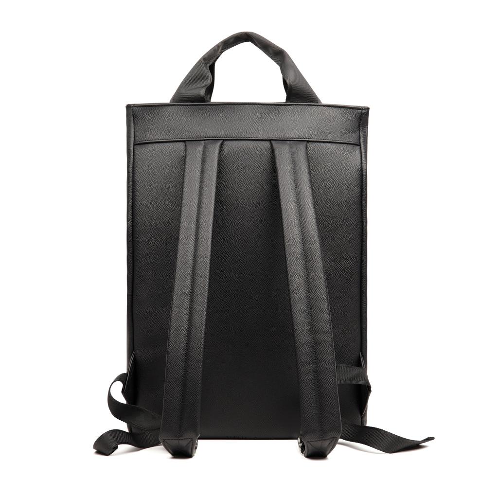 Rucsac din PU reciclat, certificat RCS VINGA Bermond black