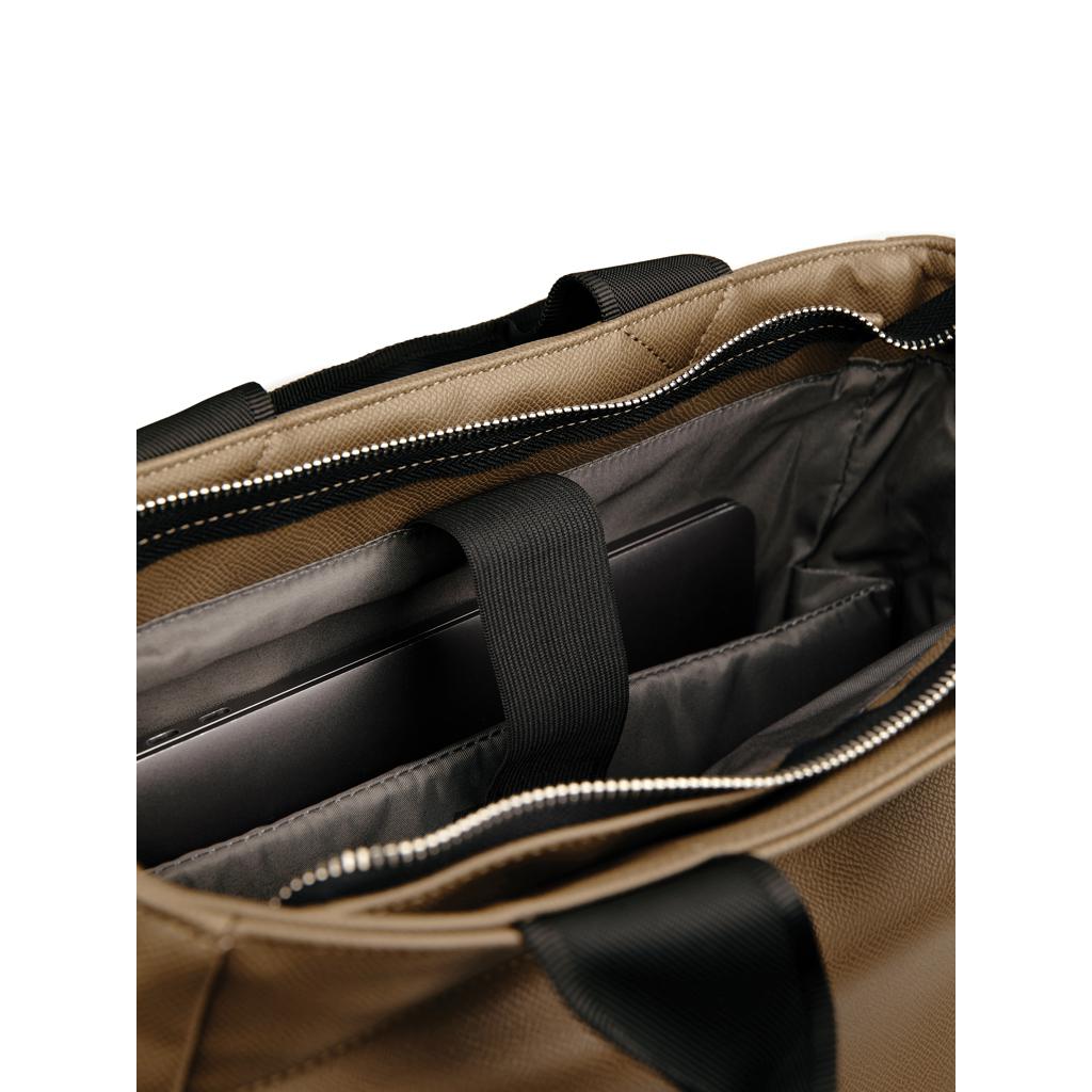 Rucsac din PU reciclat, certificat RCS VINGA Bermond brown