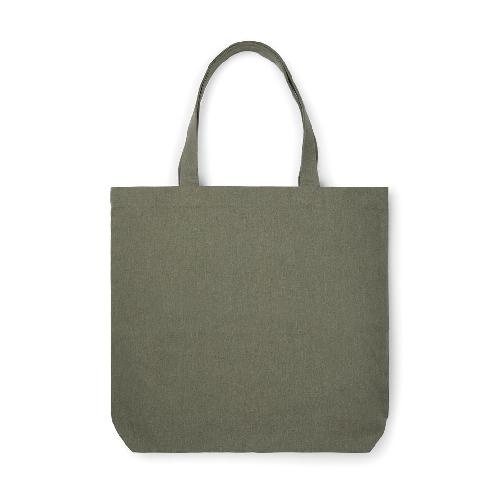 Geantă tote din pânză reciclată VINGA Hilo AWARE™ green