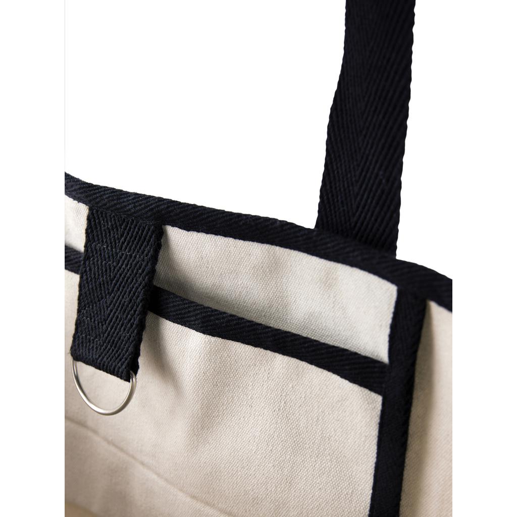 Geantă de plajă din pânză reciclată VINGA Volonne AWARE™  off white