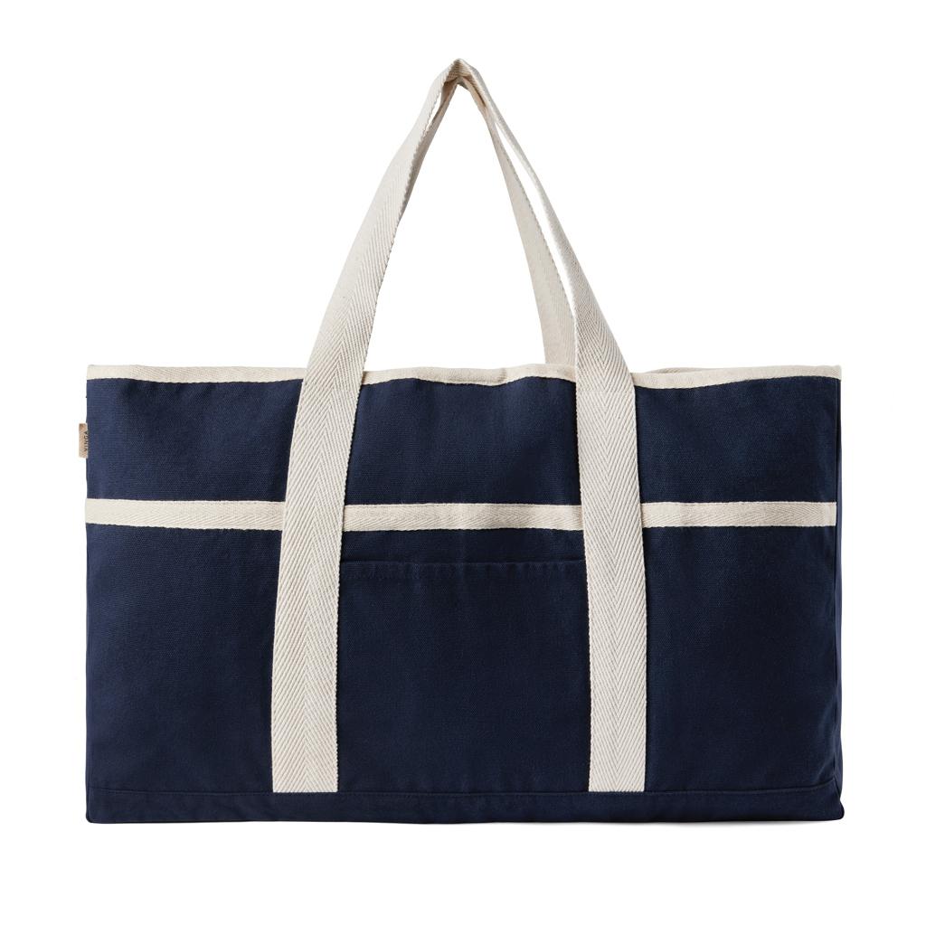 Geantă de plajă din pânză reciclată VINGA Volonne AWARE™  blue