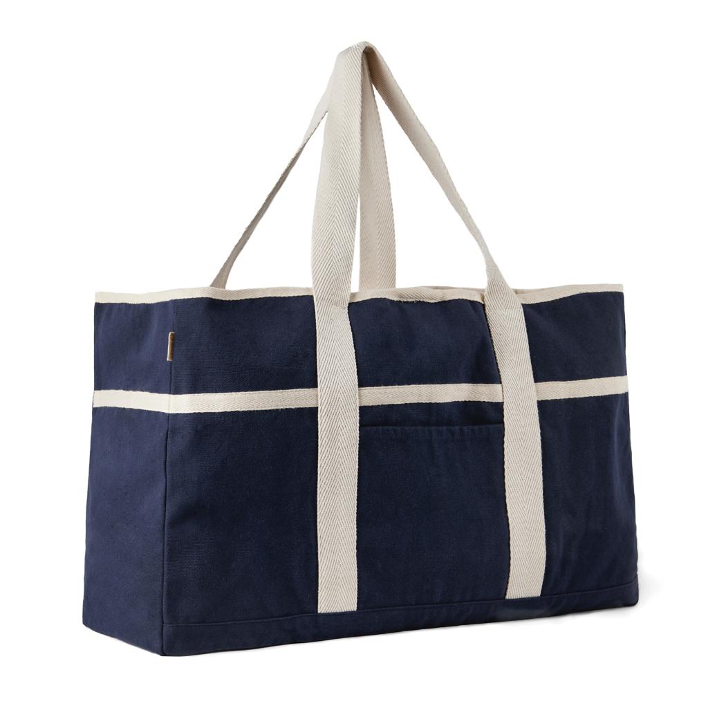 Geantă de plajă din pânză reciclată VINGA Volonne AWARE™  blue