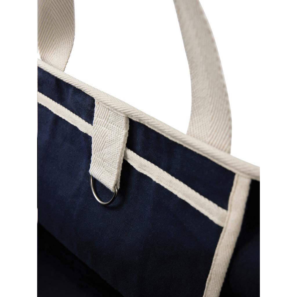 Geantă de plajă din pânză reciclată VINGA Volonne AWARE™  blue