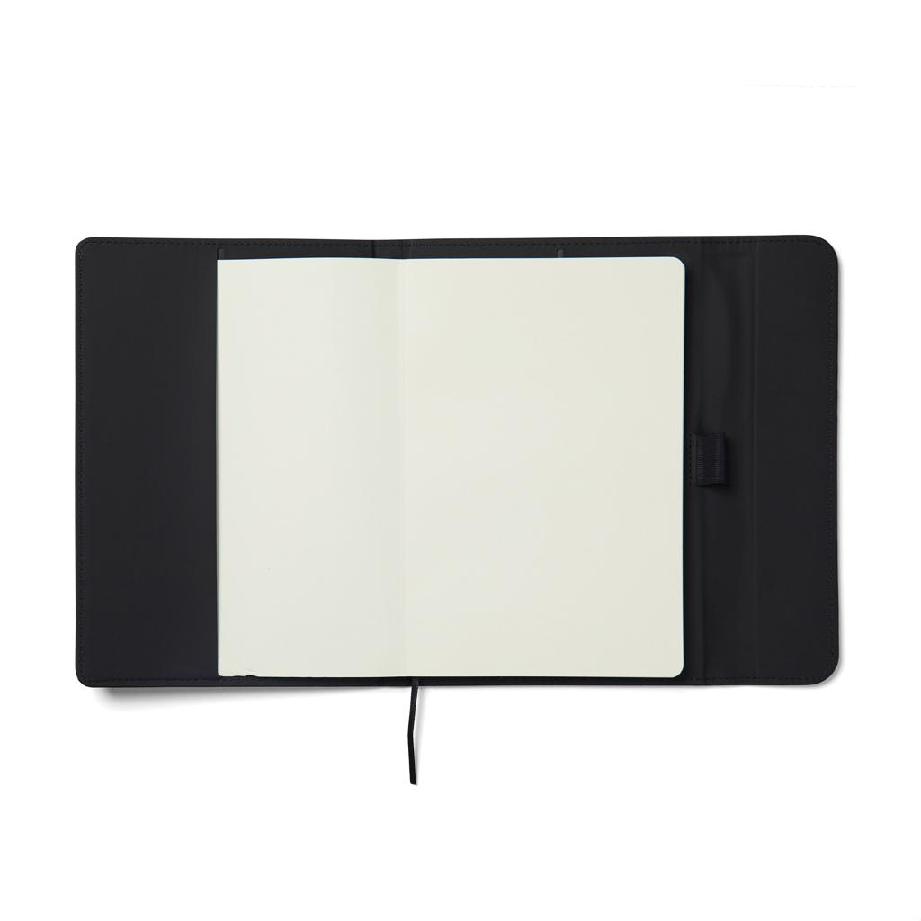 Caiet din hârtie certificată GRS și PU VINGA Baltimore black