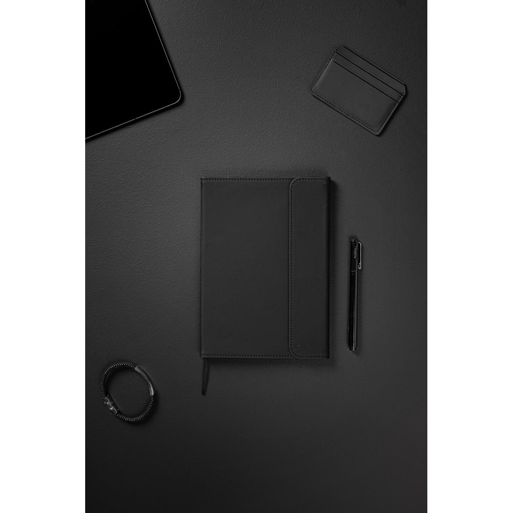 Caiet din hârtie certificată GRS și PU VINGA Baltimore black