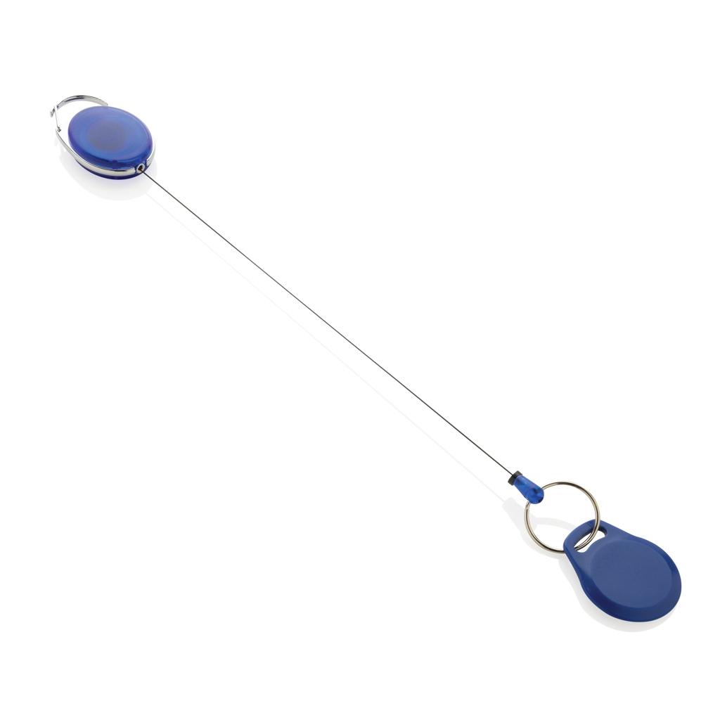 Breloc cu clemă tip roller blue