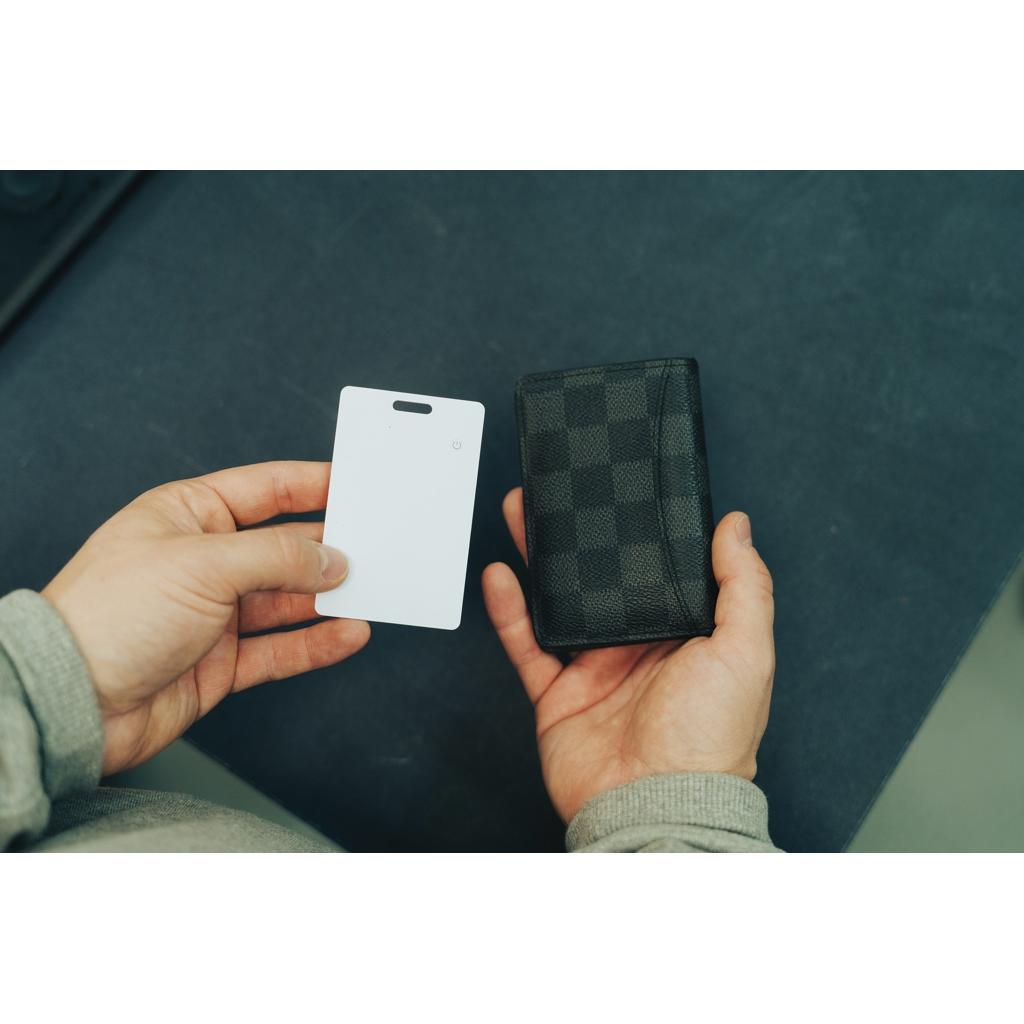 Findcard RCS recycled plastic item finder card transparent