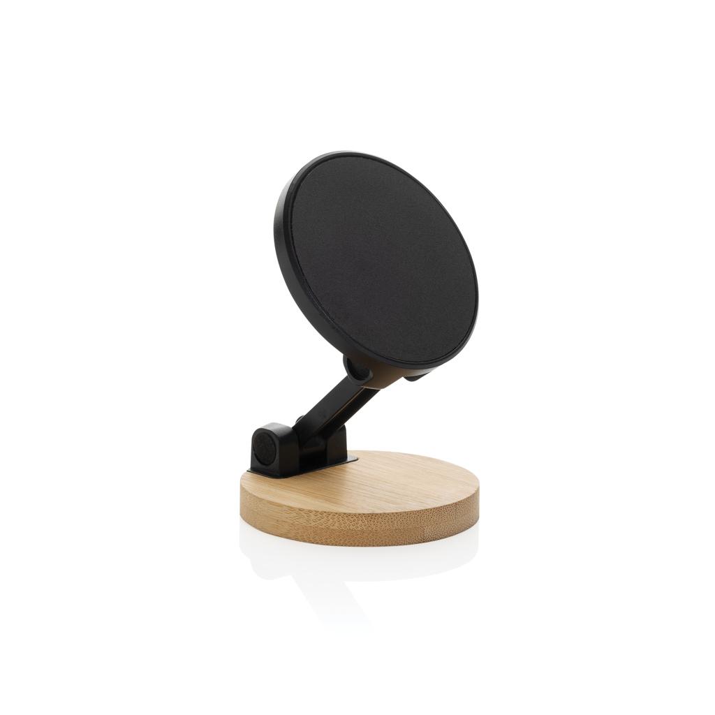 Magmount RCS recycled plastic and bamboo phone stand black
