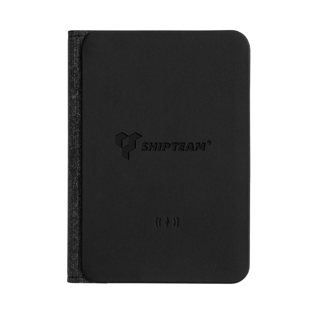 Trackmate RCS rpolyester passport holder worldwide locating black