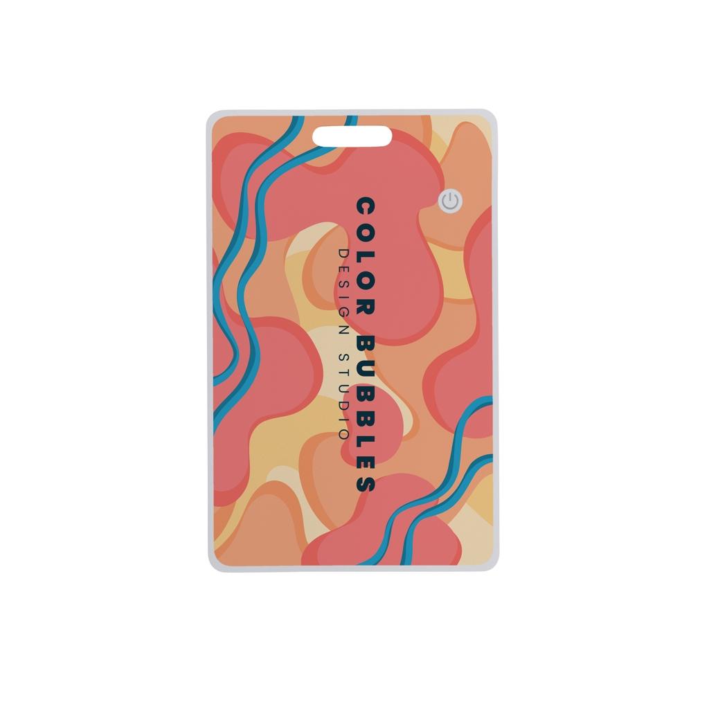 Findit RCS rplastic ultra-thin finder card rechargeable transparent