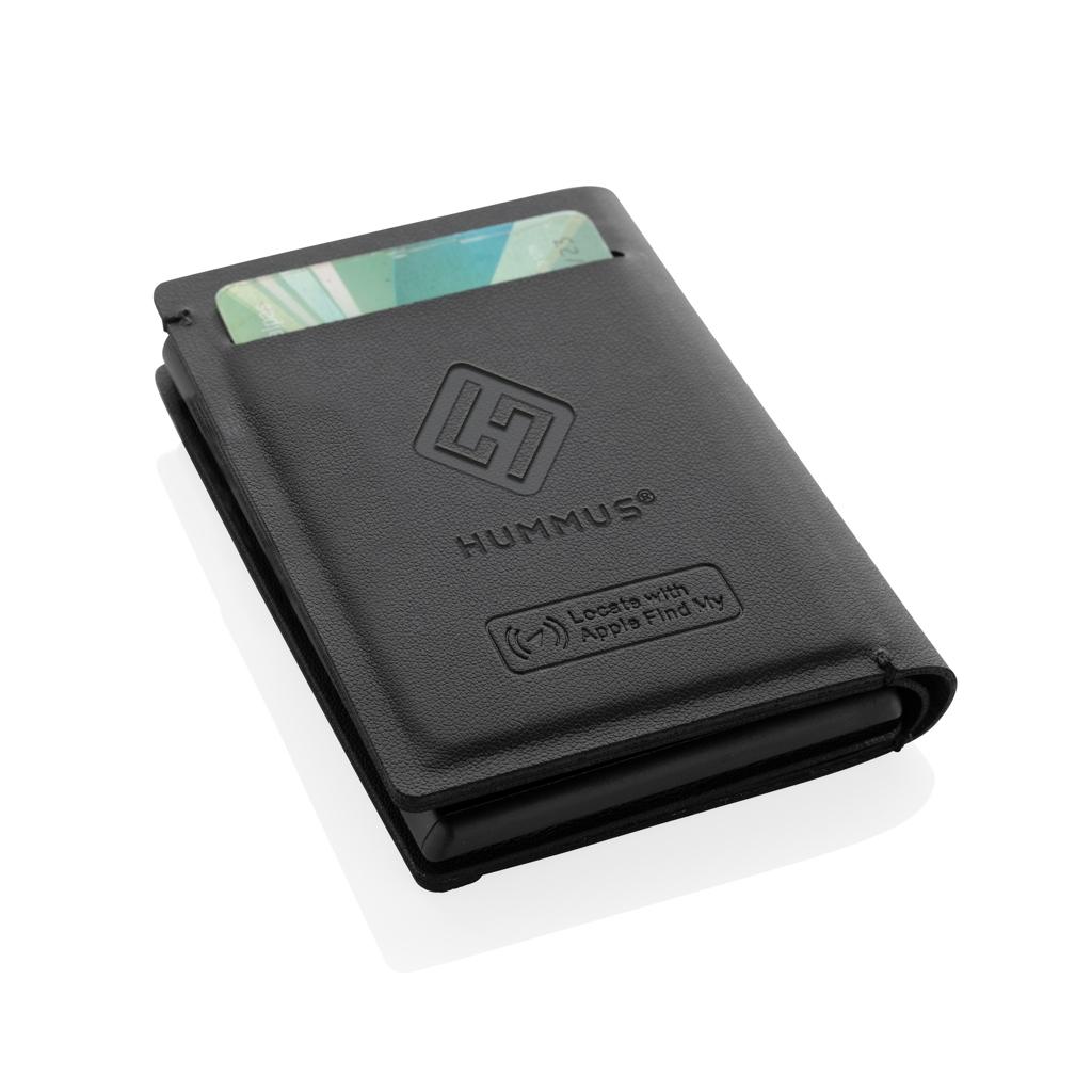 Seekcard RCS rpolyester card wallet with worldwide locating black