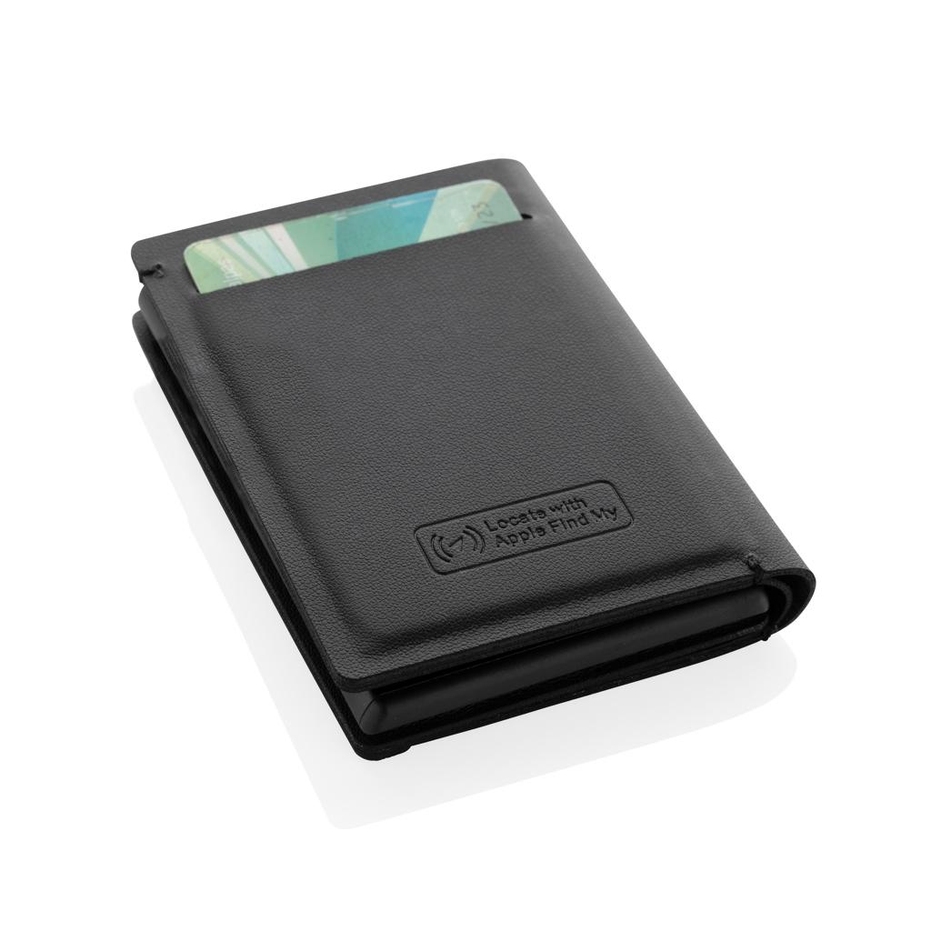Seekcard RCS rpolyester card wallet with worldwide locating black