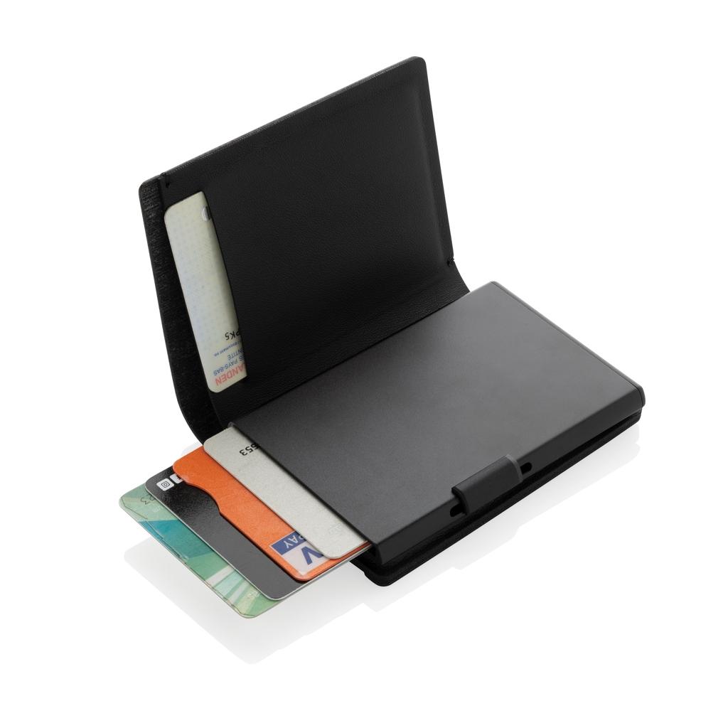 Seekcard RCS rpolyester card wallet with worldwide locating black