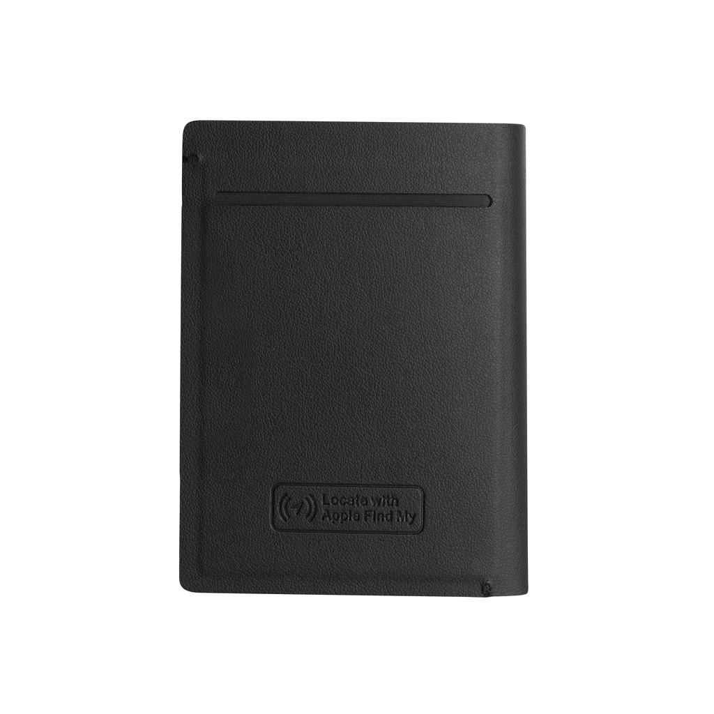 Seekcard RCS rpolyester card wallet with worldwide locating black