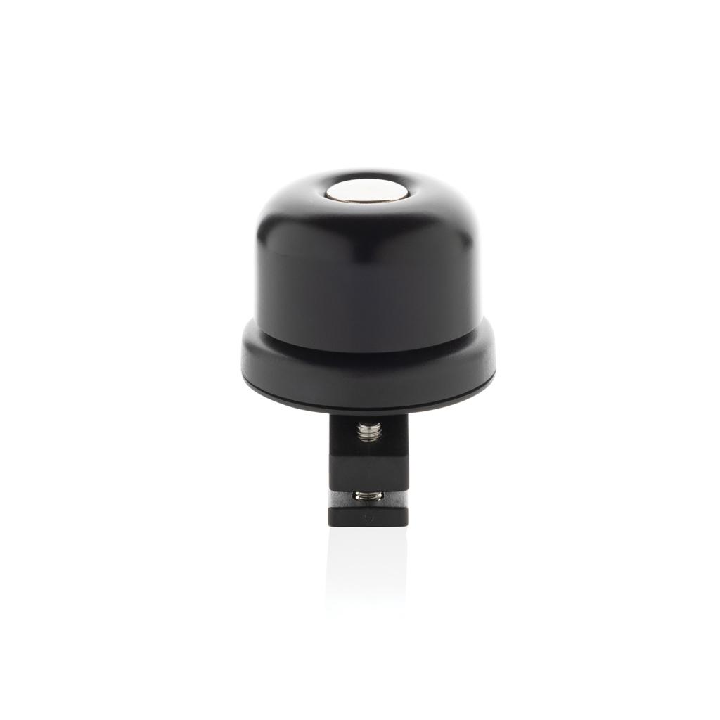 Pedalfinder bike bell with worldwide locating black