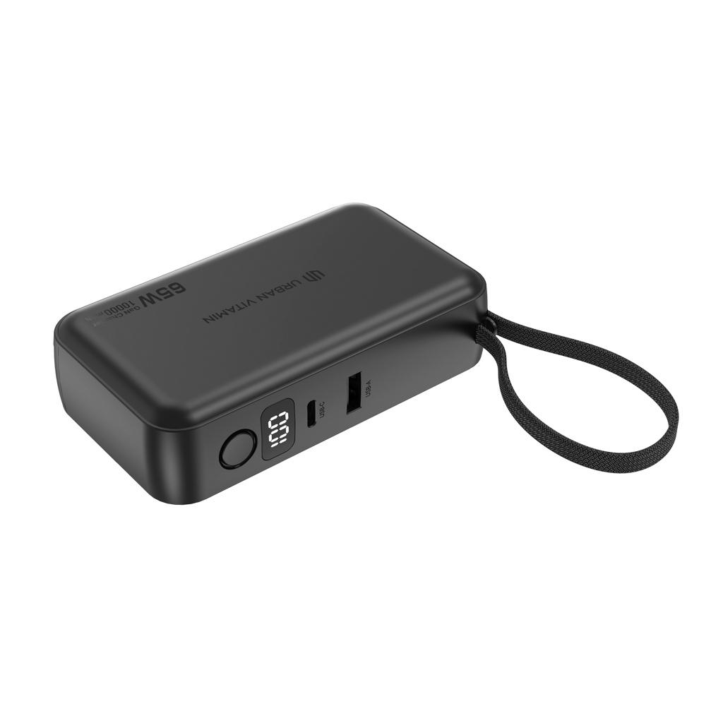 Urban Vitamin Eureka hybrid GANcharger 10000mah powerbank65W black
