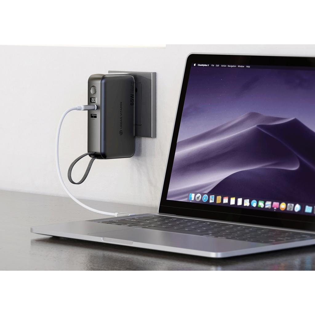 Urban Vitamin Eureka hybrid GANcharger 10000mah powerbank65W black