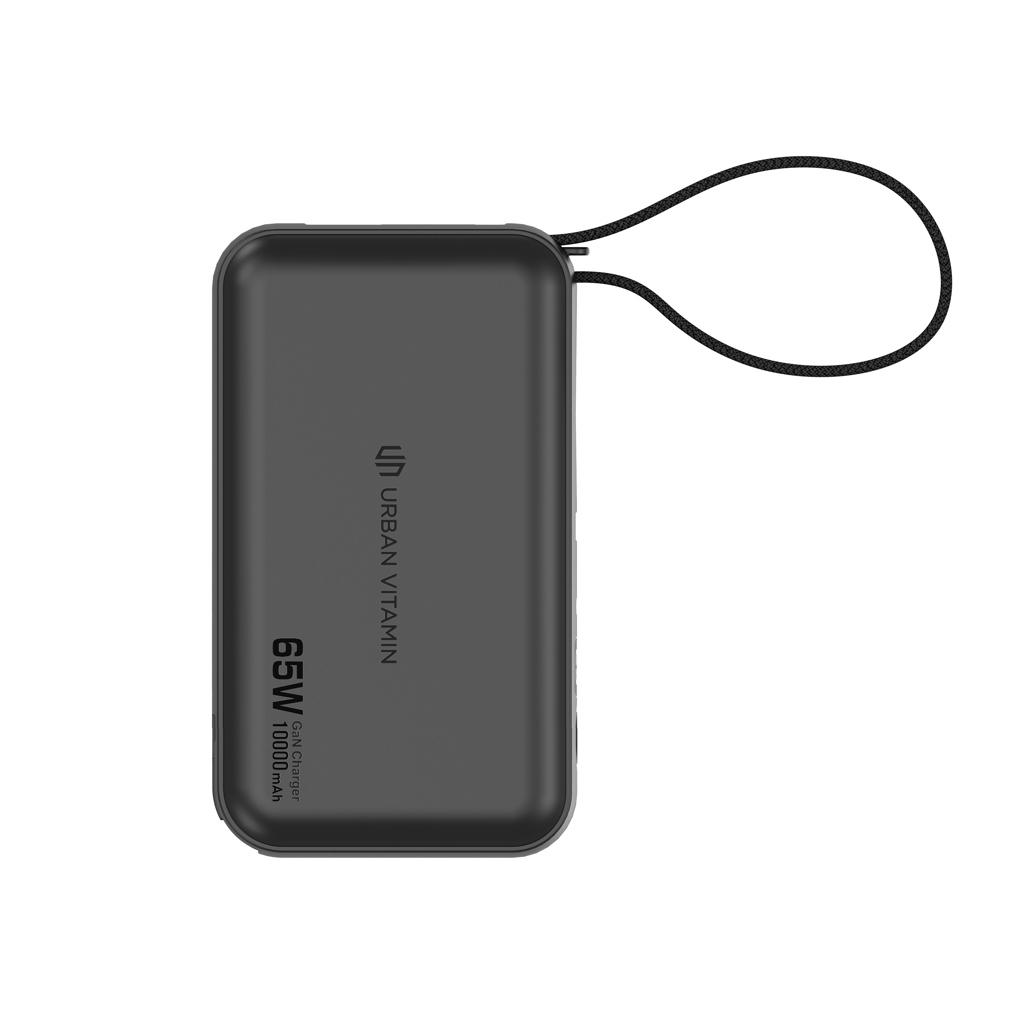 Urban Vitamin Eureka hybrid GANcharger 10000mah powerbank65W black