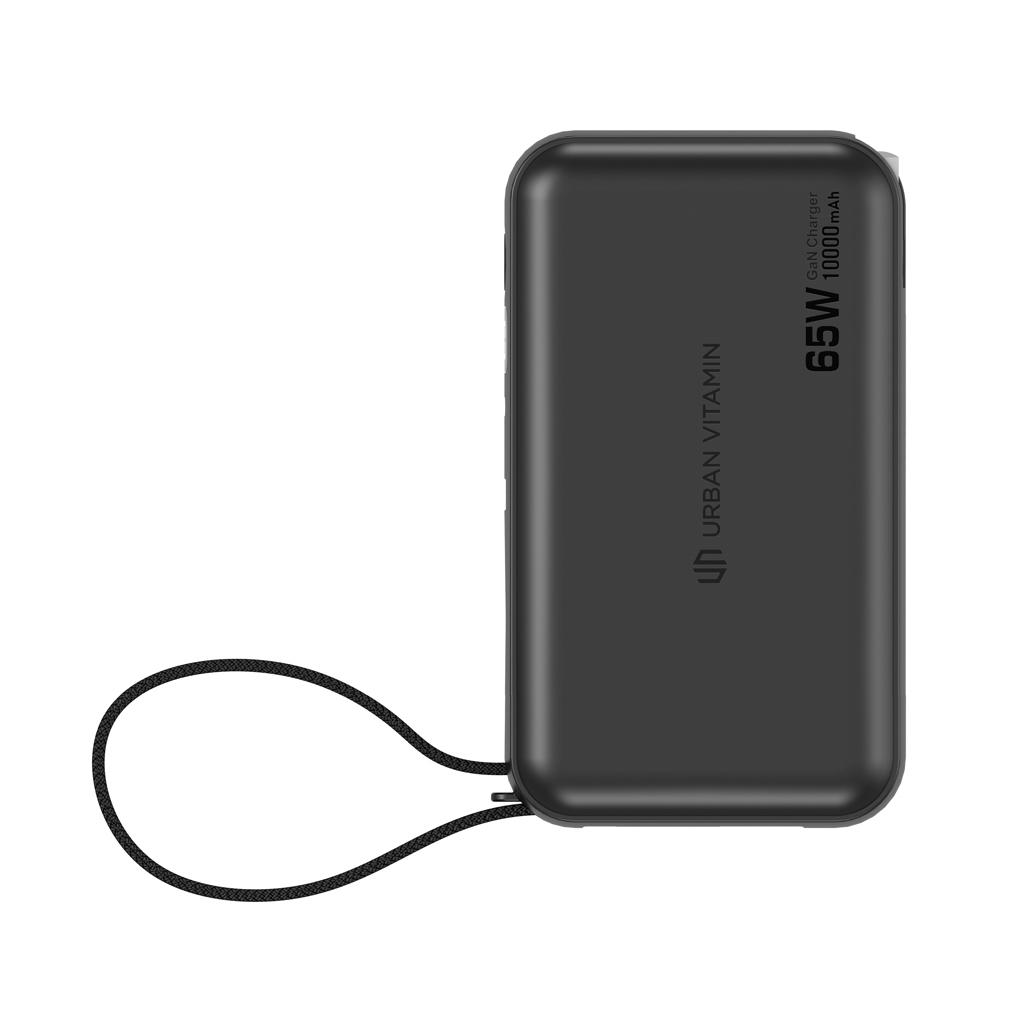 Urban Vitamin Eureka hybrid GANcharger 10000mah powerbank65W black