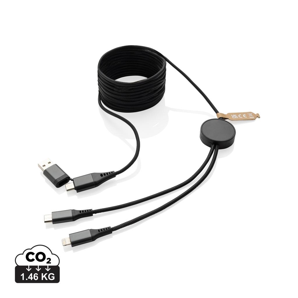 Terra RCS recycled PET 3 meter  4-in-1 cable grey