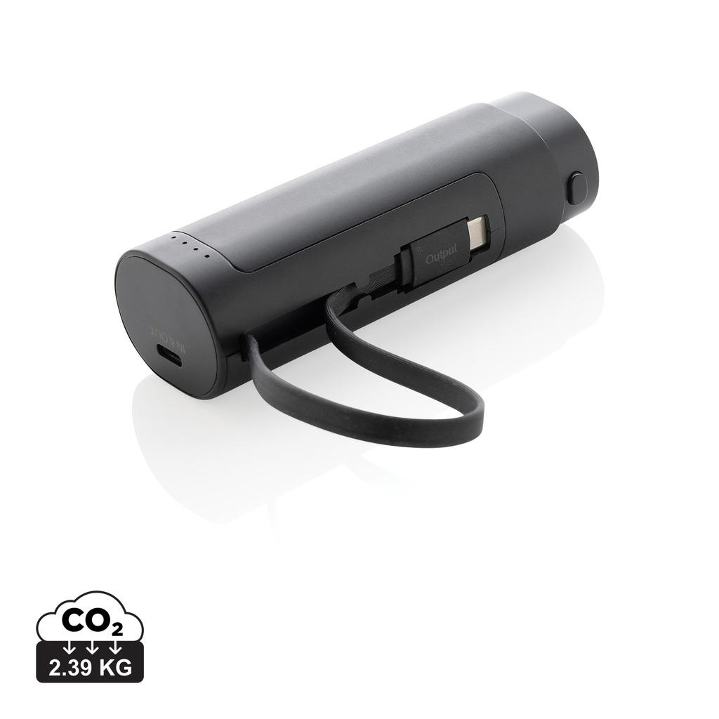CycleCell 5000 mah removable battery powerbank black