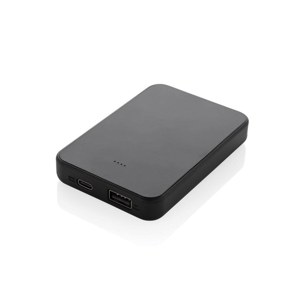 Boostcore RCS recycled plastic powerbank 5.000mAh with USB C black