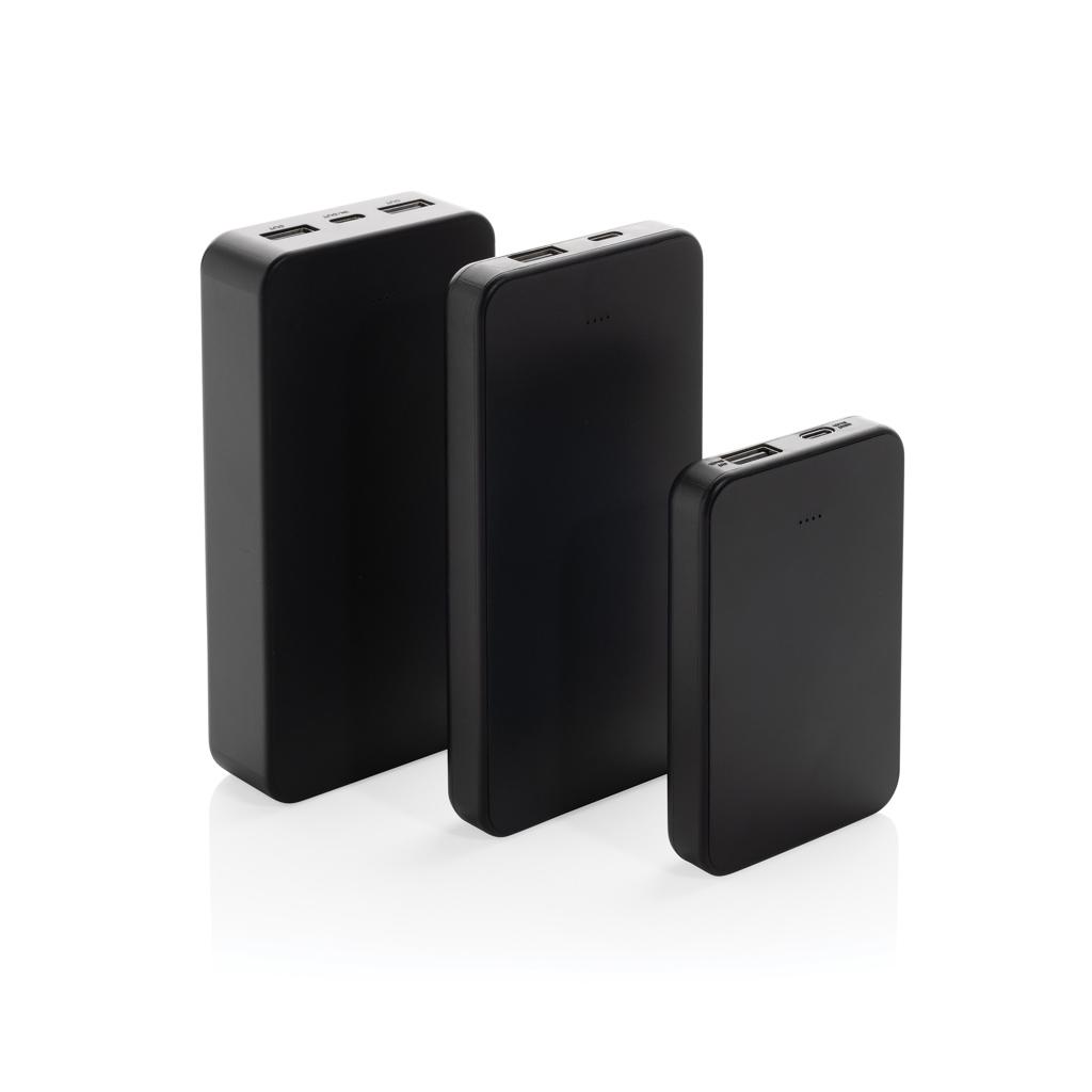 Boostcore RCS recycled plastic powerbank 10.000mAh USB C black