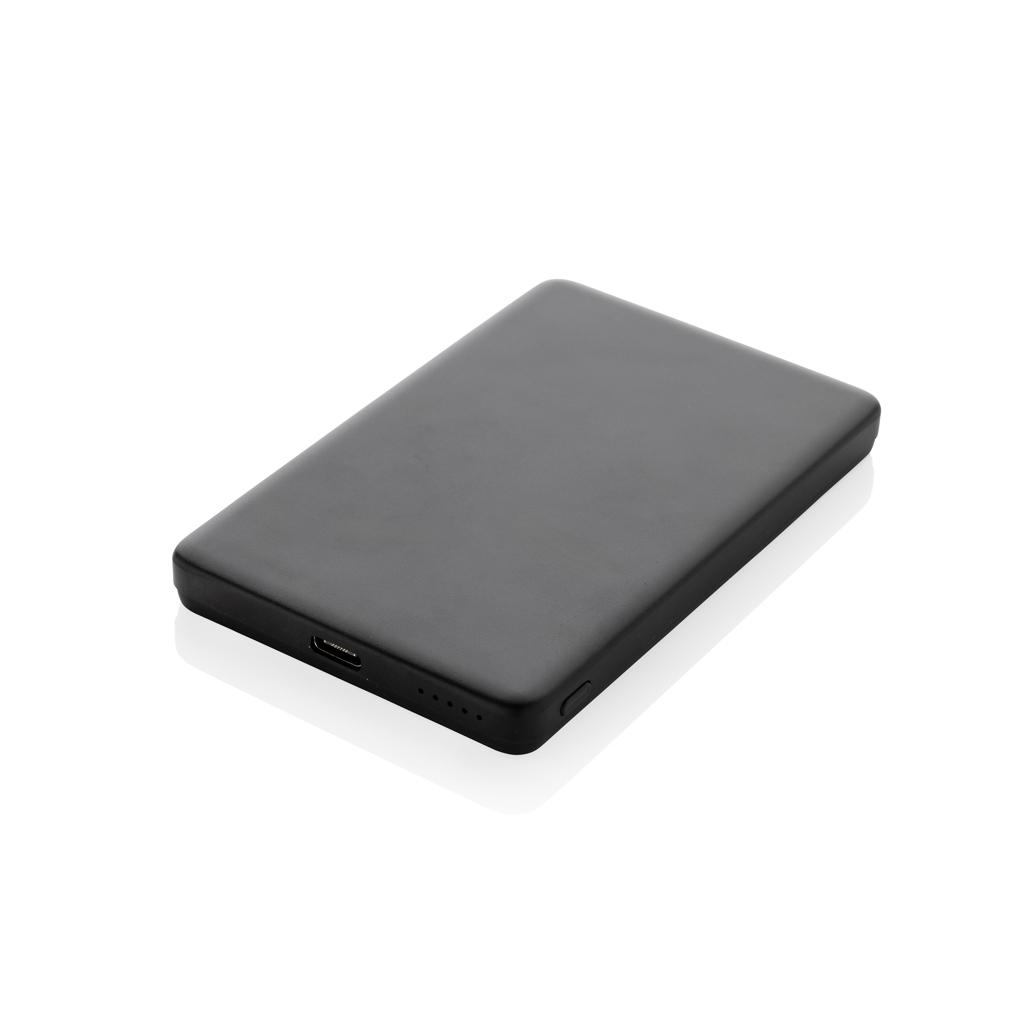 Orion RCS recycled aluminum 5000 mah 5W magnetic powerbank black