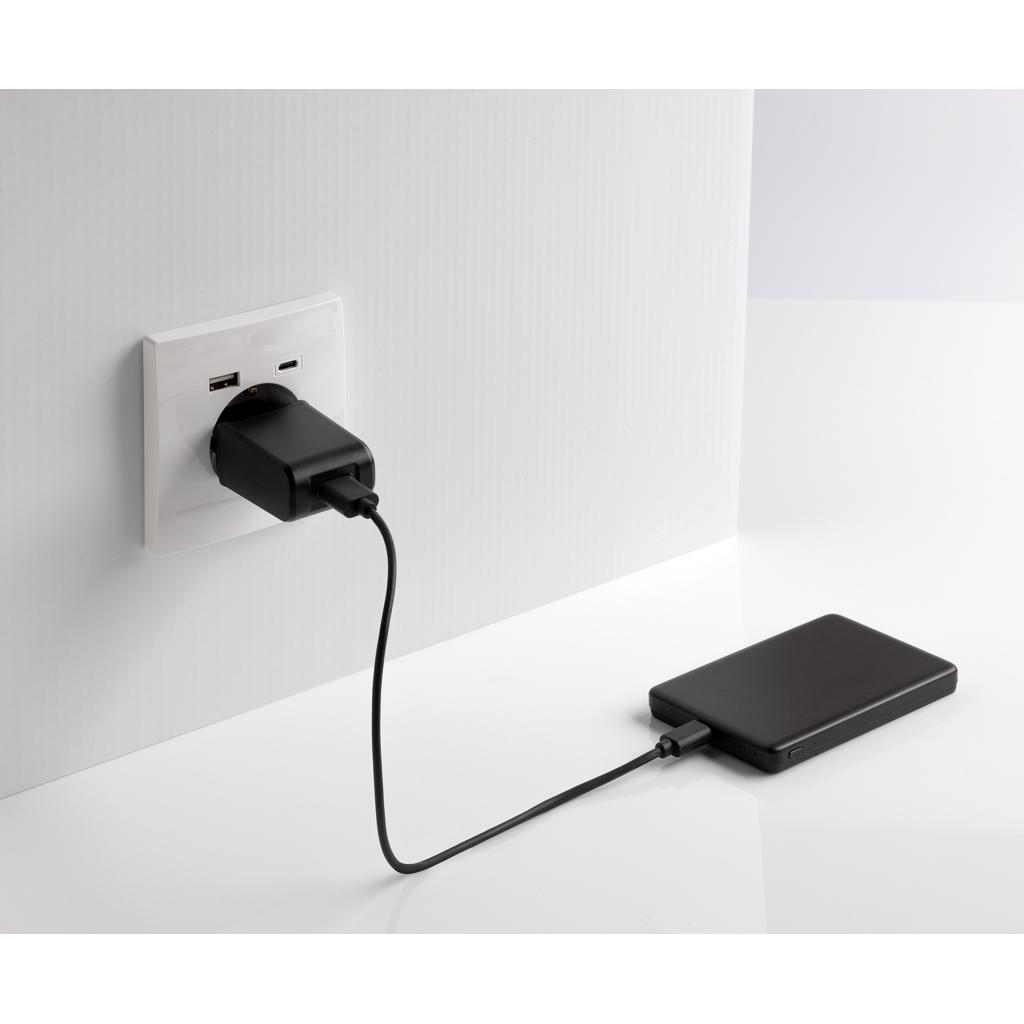 Orion RCS recycled aluminum 5000 mah 5W magnetic powerbank black