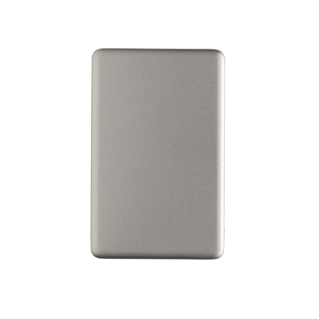Orion RCS recycled aluminum 5000 mah 5W magnetic powerbank silver
