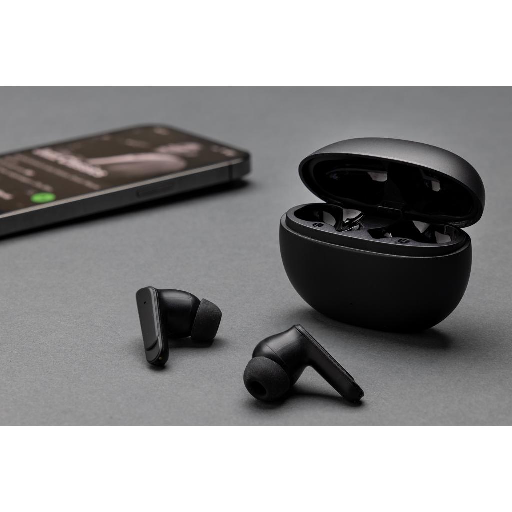 Prolink RCS recycled plastic hybrid ANC/ENC earbud black