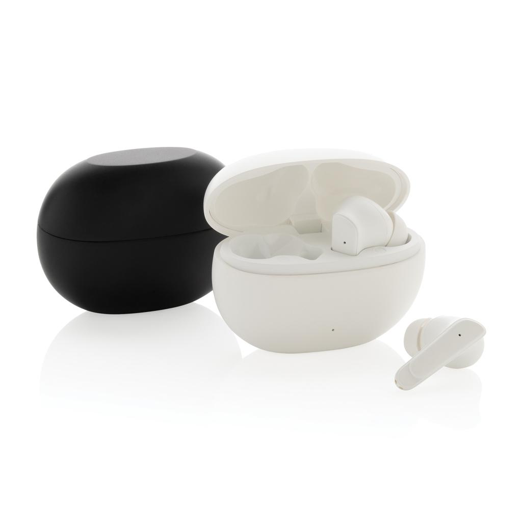 Prolink RCS recycled plastic hybrid ANC/ENC earbud transparent