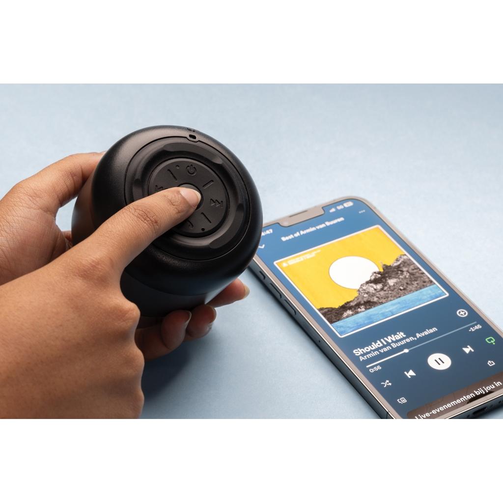 BeatBuddy recycled plastic 3W speaker grey