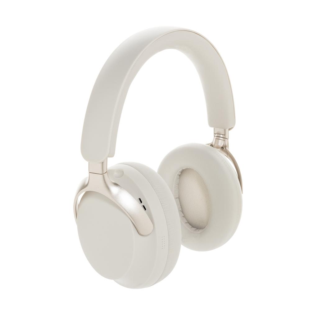 Soundpro RCS recycled plastic ANC headphone white