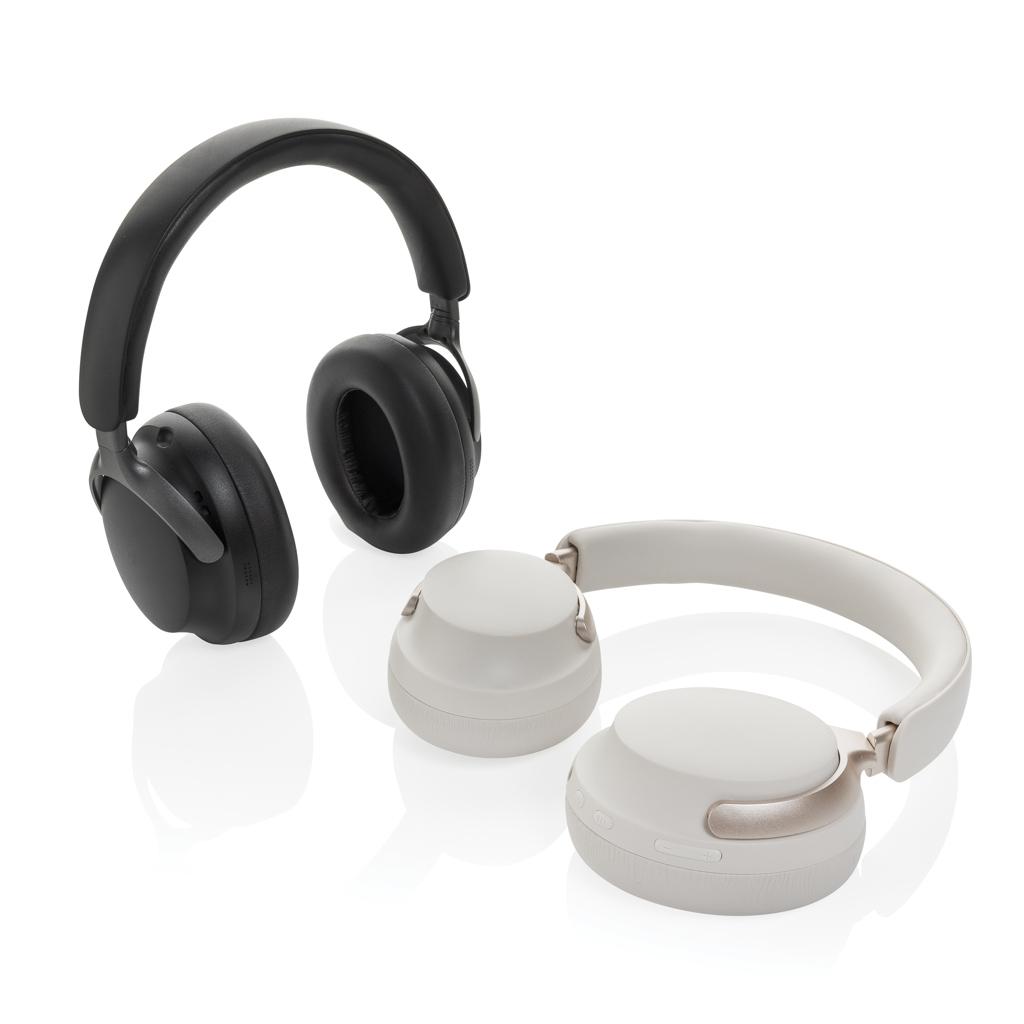 Soundpro RCS recycled plastic ANC headphone white