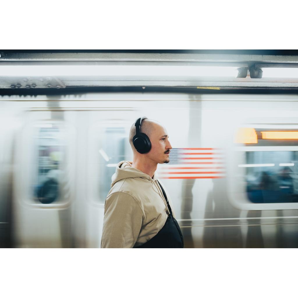 Irvine RCS recycled and repairable ANC wireless headphone black