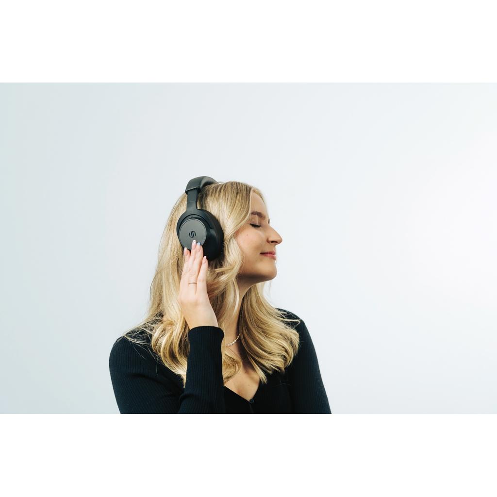 Irvine RCS recycled and repairable ANC wireless headphone black