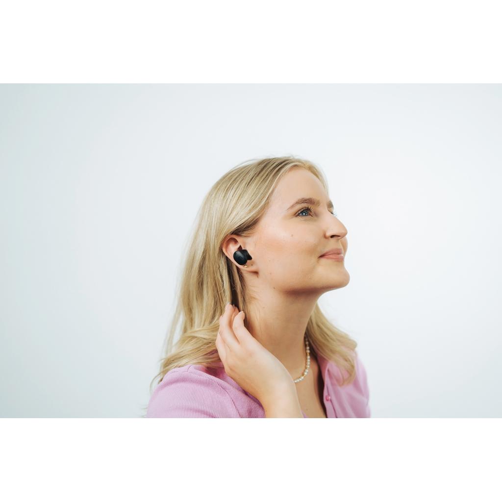 Lakewood RCS recycled and repairable wireless earbuds black