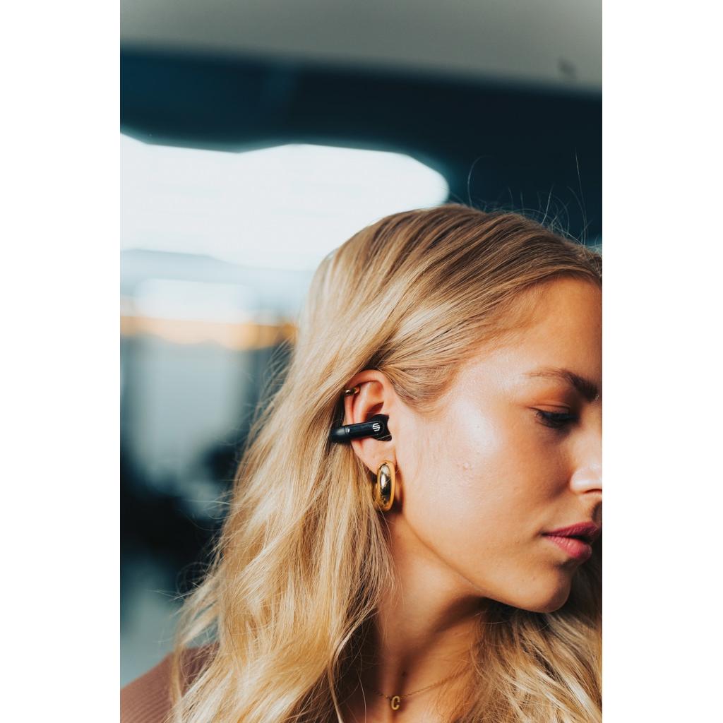 Urban Vitamin Long Beach ENC rplastic wireless earbuds black