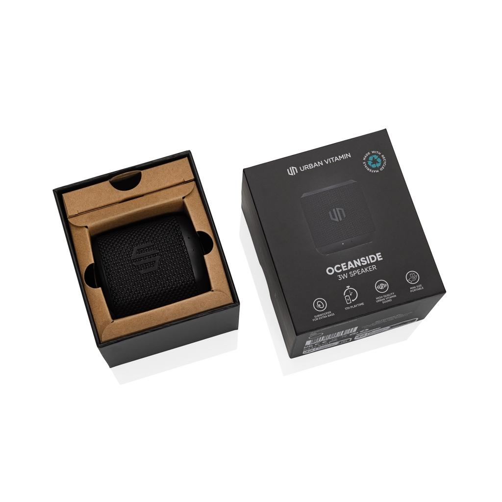 Urban Vitamin Oceanside RCS recycled plastic 3W speaker black