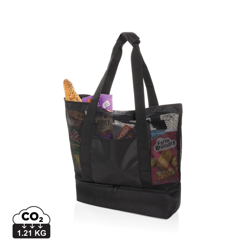 Iqlo Aware™ RPET 2-in-1 cooler tote black