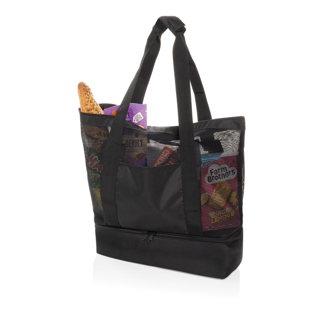 Iqlo Aware™ RPET 2-in-1 cooler tote black