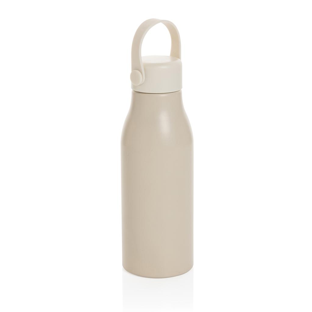 Pluto RCS Certified recycled aluminium bottle 680ml off white