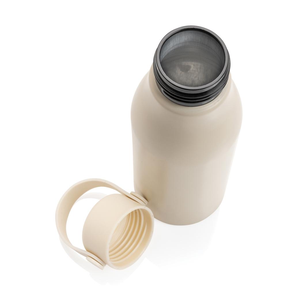 Pluto RCS Certified recycled aluminium bottle 680ml off white