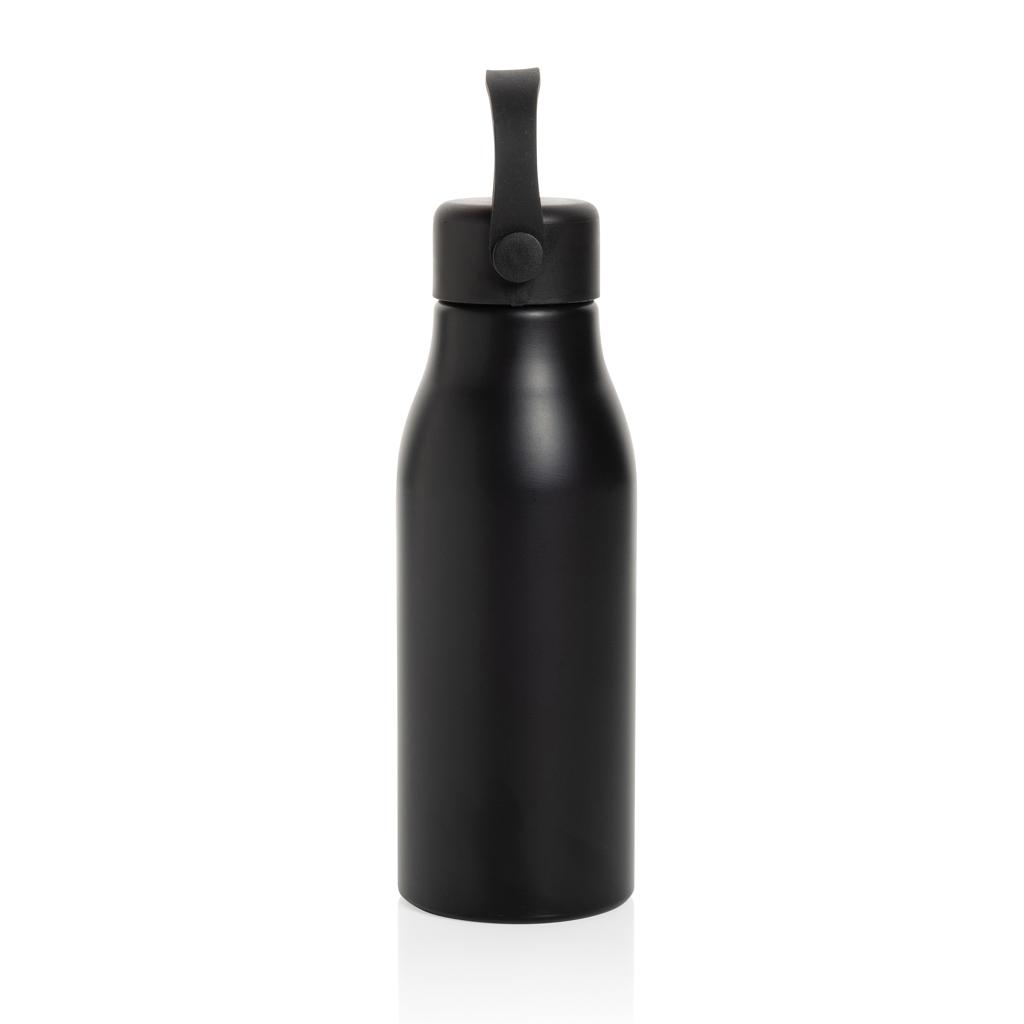 Pluto RCS Certified recycled aluminium bottle 680ml black
