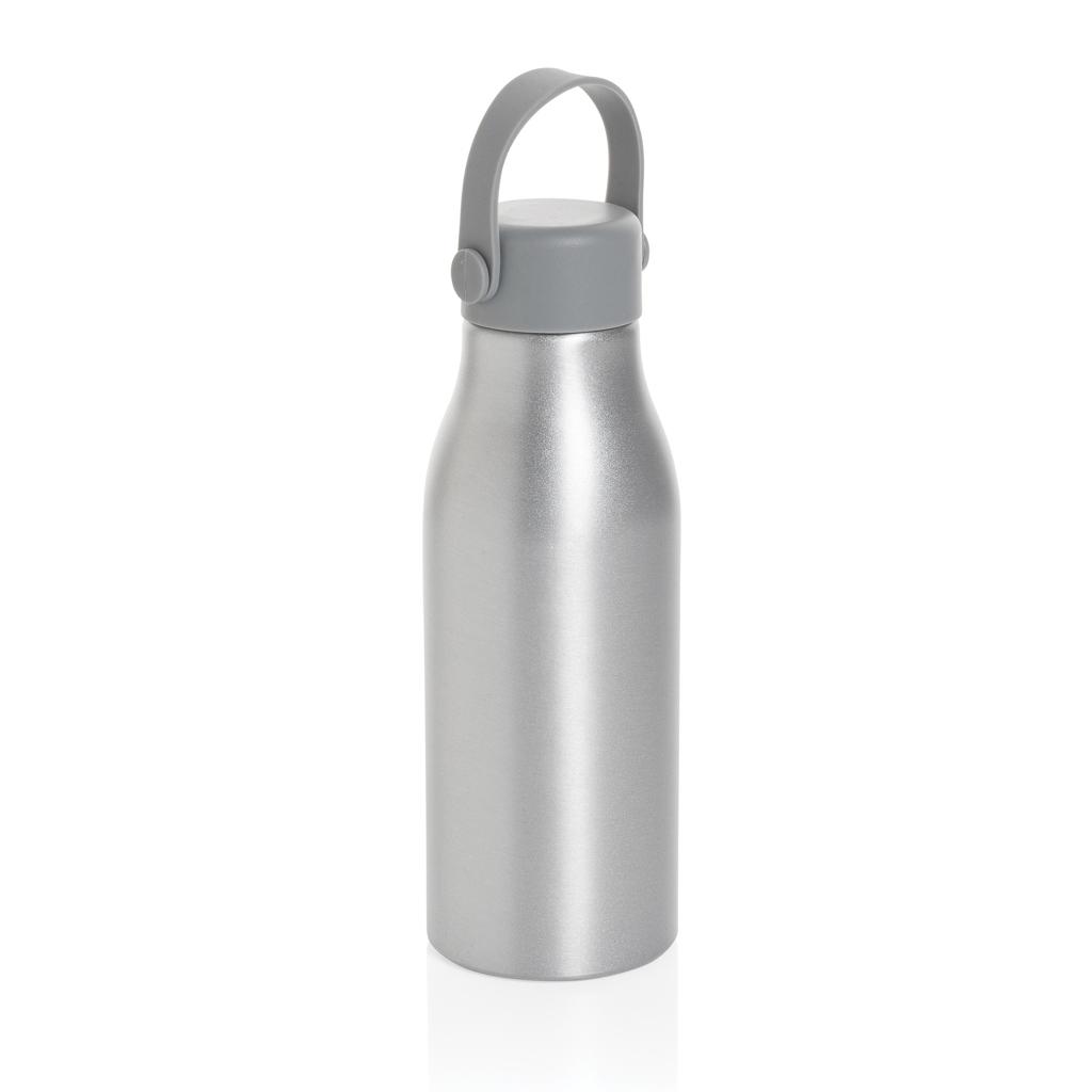 Pluto RCS Certified recycled aluminium bottle 680ml silver